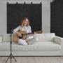VEVOR Mantas Insonorizantes 1 Pieza, Manta de Amortiguación Acústica Espesa 2032 x 1219 mm con Ojales, Cortinas Insonorizadas para Estudio, Bloqueador de Luz y Grabación de Música para Ventanas