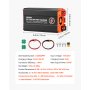 VEVOR Cargador de Batería CC a CC con MPPT, 520 W, Cargador de Batería Integrado de 40 A, Entrada Dual para Panel Solar/Alternador, para Baterías de Plomo-ácido LiFePO4, 12 V/24 V - 12 V/24 V