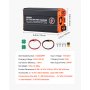 VEVOR Cargador de Batería CC a CC con MPPT, 350 W, Cargador de Batería Integrado de 30 A, Entrada Dual para Panel Solar/Alternador, para Baterías de Plomo-ácido LiFePO4, 12 V/24 V - 12 V/24 V