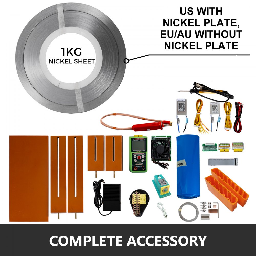 Soldador Por Puntos 709ad Para Baterías Recargables+analizador De Batería