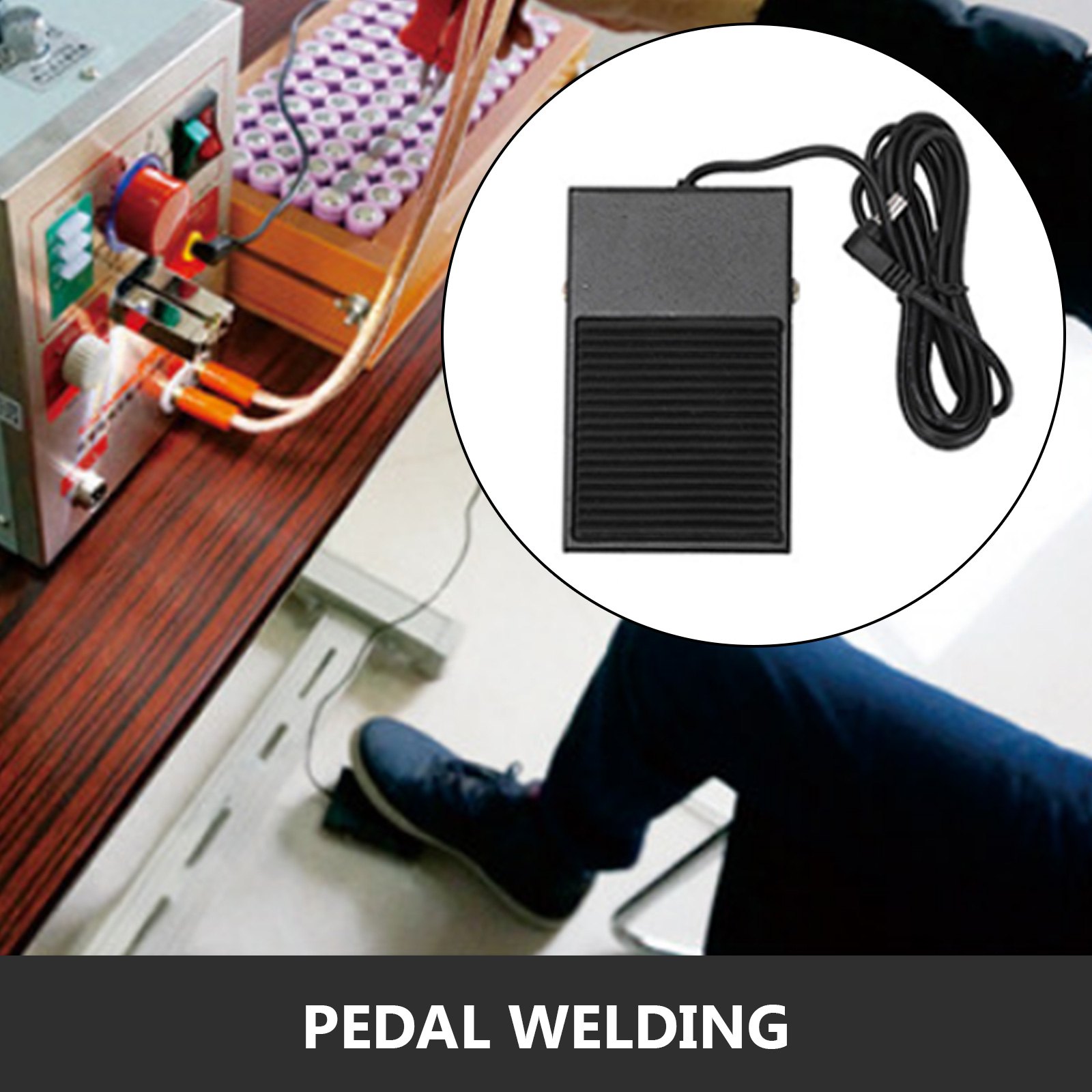 Soldador Por Puntos De Batería 709a 1900w Para Conector De Pedal 18650 Accesorio