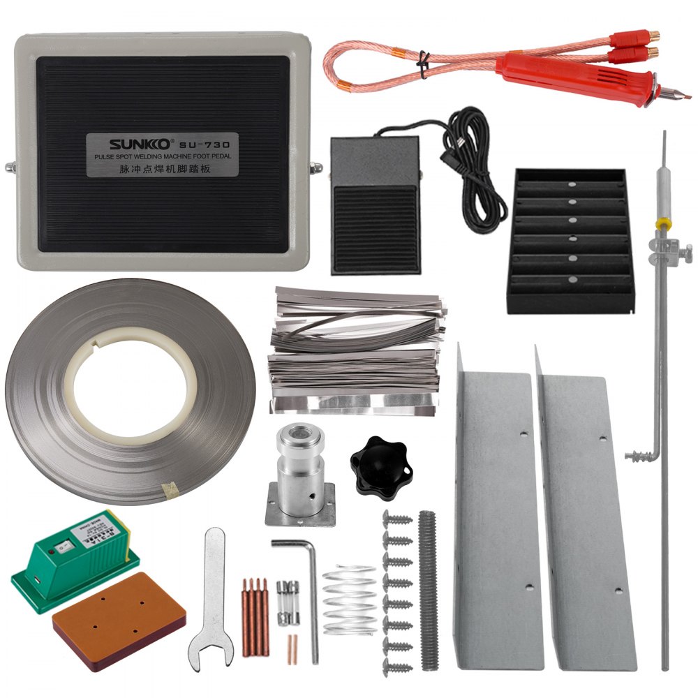 Soldador De Baterias Sunkko 797dh Soldadura De Puntos Por Pulsos 18650 3.2kw