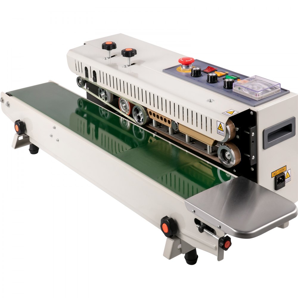 Vevor Máquina De Sellado Automática 120 W Selladora De Bolsas Horizontal Fr-1000