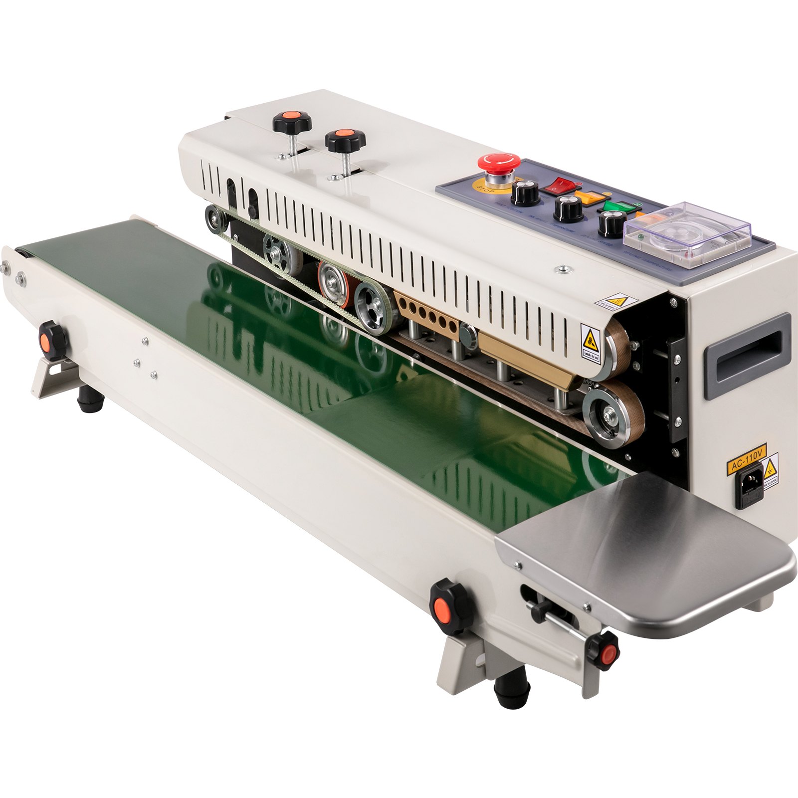 Vevor Máquina De Sellado Automática 120 W Selladora De Bolsas Horizontal Fr-1000