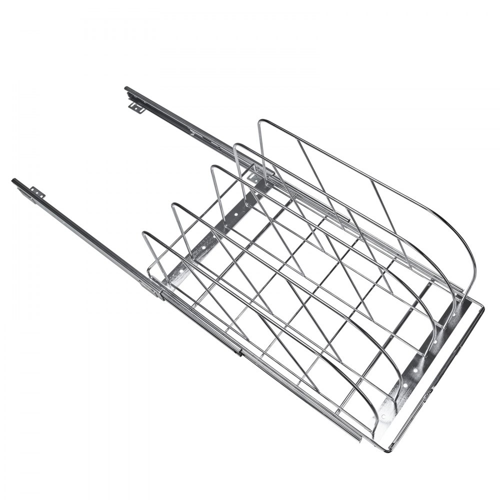 VEVOR Adjustable Dish Drainer, Dish Dryer, Utensil Holder, 31.8 x 53.3 cm, Kitchen Cabinet Dish Drainer, Ideal for Storing Pots, Pans, and Cutting Boards