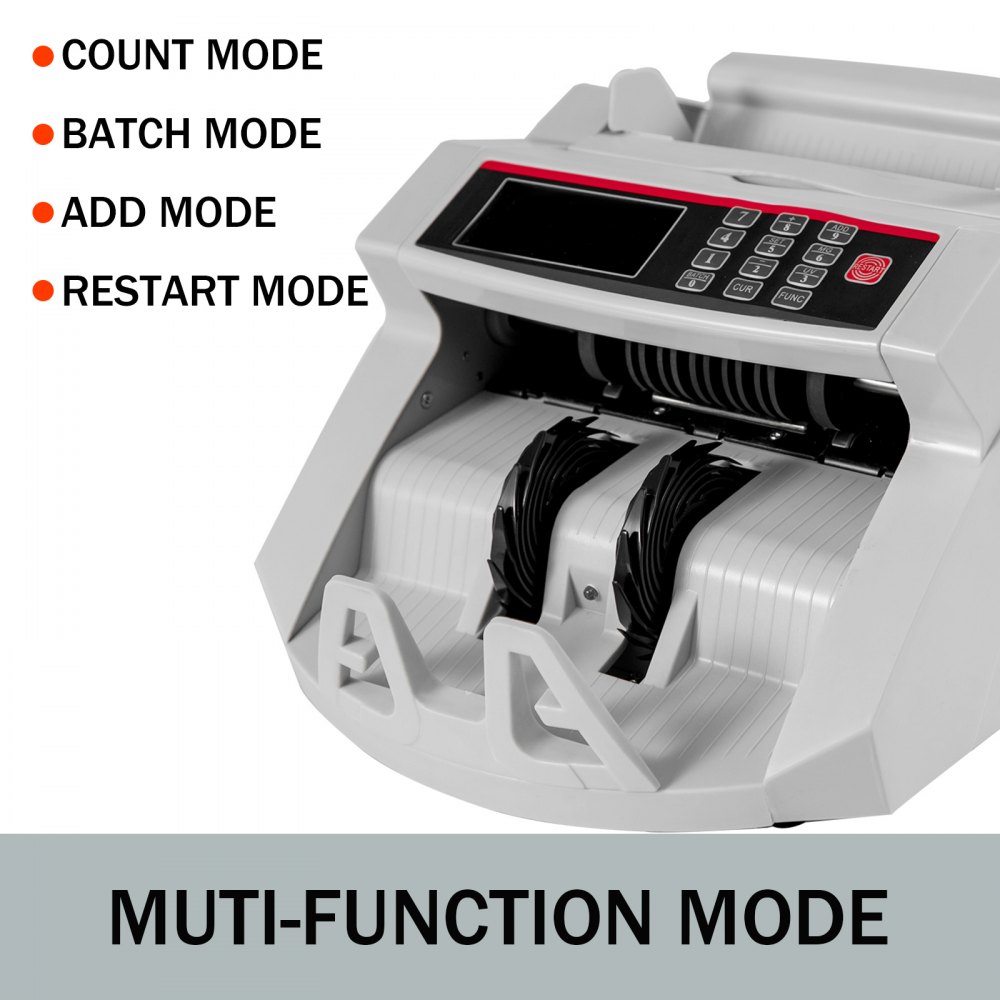 Contador Detector De Billetes Falsos Automático Lcd Extra 1000pcs/min Uv Y Mg