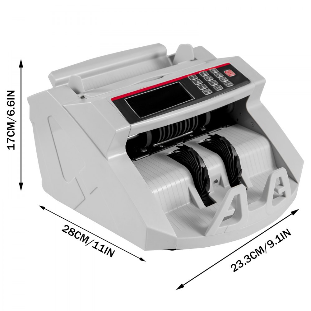 Contador Detector De Billetes Falsos Automático Lcd Extra 1000pcs/min Uv Y Mg