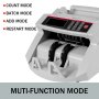 Contador Detector De Billetes Falsos Automático Lcd Extra 1000pcs/min Uv Y Mg