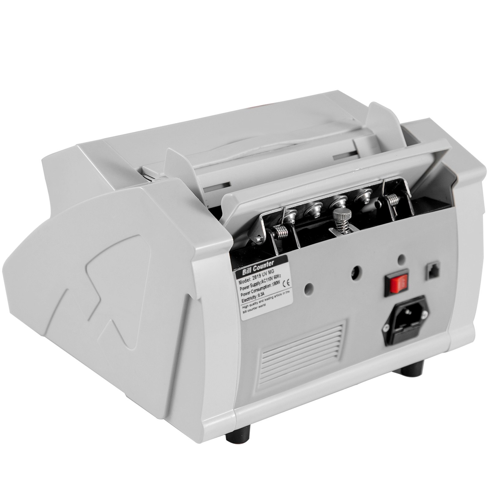 Contador Detector De Billetes Falsos Automático Lcd Extra 1000pcs/min Uv Y Mg