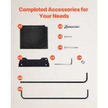 VEVOR Estante de Almacenamiento de Leña 259x36x117 cm Marco de Acero Soporte de Leña con Funda Impermeable 600D Oxford Leñero para Chimenea para 1/2 Cuerda de Leña Carga de 300 kg para Jardín Terraza