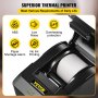 VEVOR Impresora Térmica de Ticket 58 mm Impresora Térmica Recibos ESC/POS Impresora Térmica Impresora térmica de Recibos Impresora Térmica Inalámbrica 193 x 136 x 122 mm Impresora Portátil