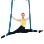 VEVOR Hamaca aérea de yoga 5x2,8 m Kit de columpio de yoga con inversión de danza aérea Nylon 100 g/m² Carga 1000 kg Vuelo aéreo antigravedad para fitness Culturismo Pilates Gimnasio Estudio en casa V