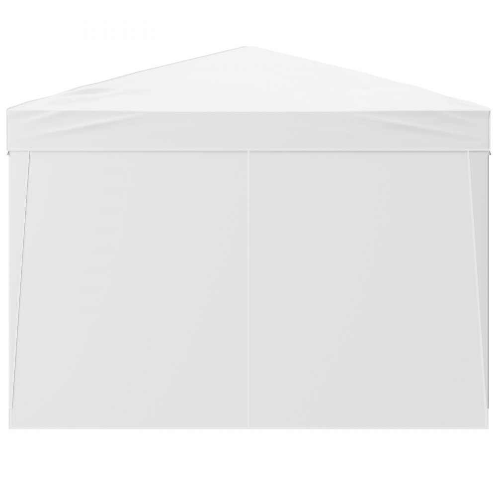 VEVOR Carpa Plegable Emergente de 2,95 x 2,95 x 2,63 m para Exterior, Blanco