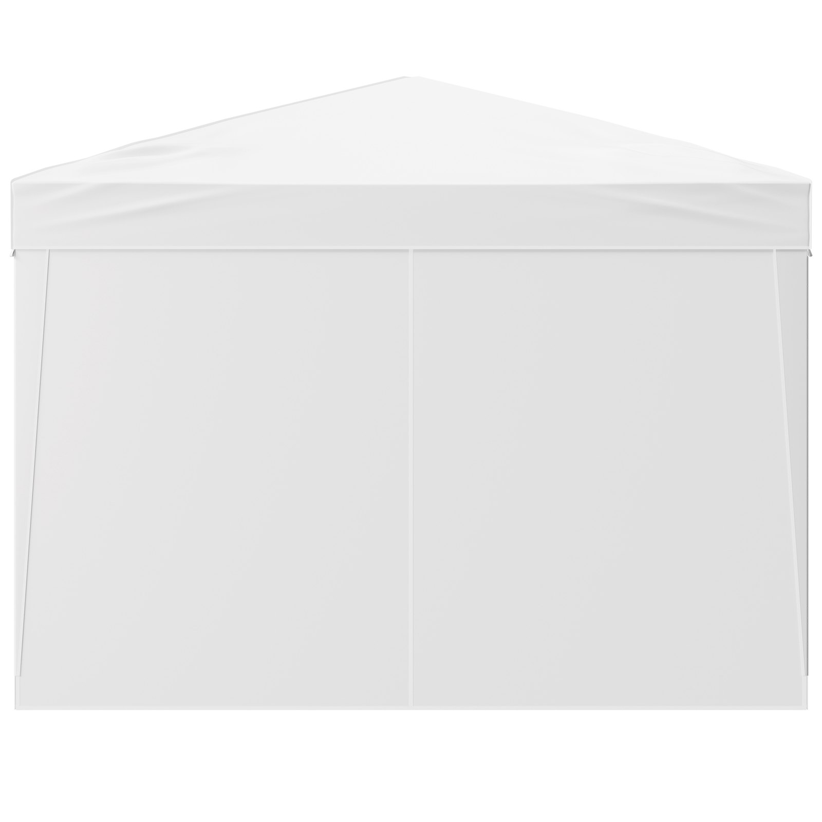VEVOR Carpa Plegable Emergente de 2,95 x 2,95 x 2,63 m para Exterior, Blanco