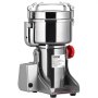 VEVOR Molinillo de Especias Comercial Capacidad de 2500g Molinillo de Cereales Eléctrico 3750W Molinillo de Alta Velocidad 25000r/min con Cuchillas de Acero Inoxidable de 3 Capas para Materiales Secos