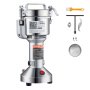 VEVOR electric grain mill, high-speed spice mill with 850 W, stainless steel pulverizer, for dry grains, spices, muesli, coffee, corn, pepper, 163 x 135 x 345 mm