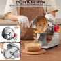 VEVOR Molinillo de Especias Comercial Capacidad de 500 g Molinillo de Cereales Eléctrico 2000 W Molinillo de Alta Velocidad 28000 rpm para Granos Secos Especias Cereales Café Maíz Pimienta
