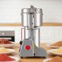 VEVOR Electric Grain Mill Grinder, 800g Commercial Spice Grinders, High Speed 2100W Stainless Steel Pulverizer Powder Machine, for Dry Grains, Spices, Cereals, Coffee, Corn & Pepper, Swing Type