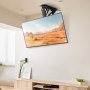VEVOR motorized TV ceiling mount for TVs 813 to 1651 mm, electrically adjustable fold-down stand with max. VESA 60 x 60 cm, suitable for TVs up to 40 kg