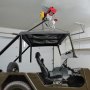 VEVOR Polipasto Eléctrico Carga de 1000 kg Cabrestante Eléctrico 230 V Control Remoto Inalámbrico y con Cable de 4,2 m Parada de Emergencia Polipasto Elevador para Garaje, Almacén, Fábrica