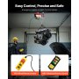 VEVOR Polipasto Eléctrico 200kg con Control Remoto Inalámbrico y con Cable 4,2m
