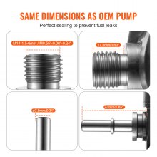 VEVOR Bomba De Combustible De Alta Presión Caudal De 50-80 L/h Presión De 0,5 Mpa Para Kia Hyundai Santa 35320-2g720 35320-2g740