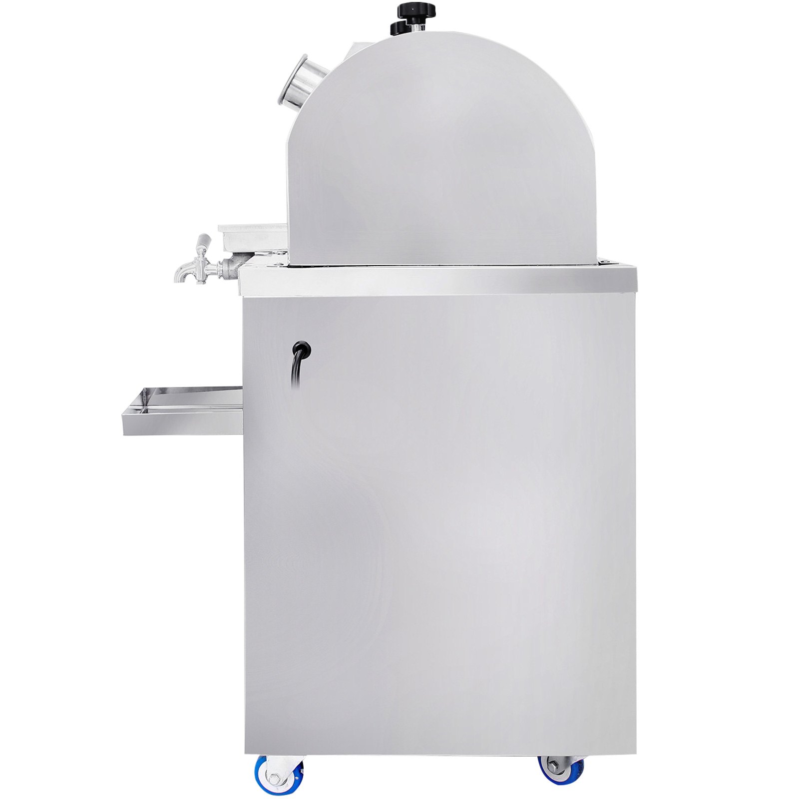 VEVOR Exprimidor de Azúcar de Caña de Azúcar, 220 V / 50 HZ Extractor de Jugo de Caña de Azúcar 750 W, Exprimidor Eléctrico de Caña de Azúcar de Acero Inoxidable, Tamaño de la Máquina 48 x 38 x 78 cm