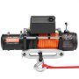 VEVOR Cabrestante Eléctrico 6123 kg 12 V CC Cuerda Sintética Guía de Cable Control Remoto Inalámbrico y por Cable Impermeable IP55 para Remolcar SUV Todoterreno, Jeep, Camión, Remolque, Barco