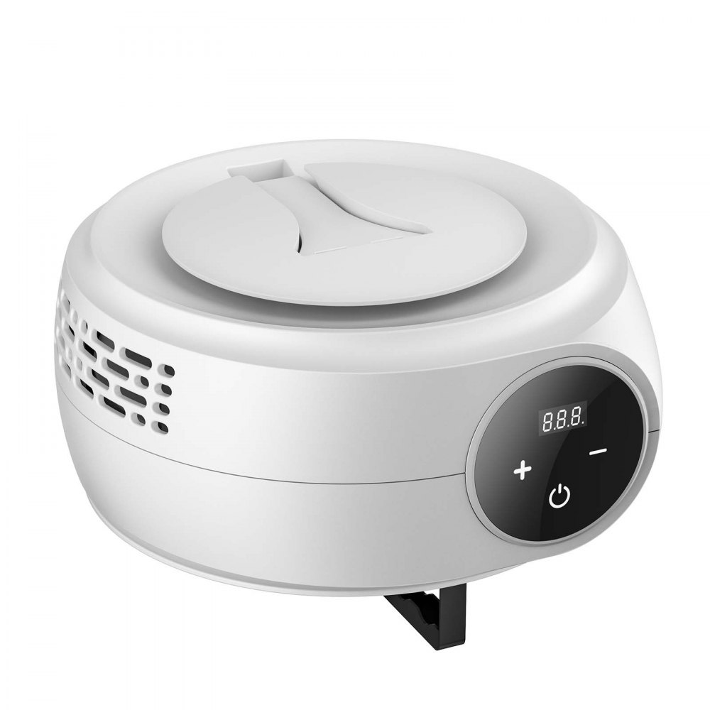 VEVOR Secadora Portátil, Secadora Giratoria con Bolsa Secadora, Calentador PTC y Pantalla LED, Mini Secadora Plegable con Temporizador de 5 Horas para Apartamentos, Dormitorios, Hoteles, Beige