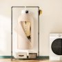 VEVOR Secadora Portátil, Secadora Giratoria con Bolsa Secadora, Calentador PTC y Pantalla LED, Mini Secadora Plegable con Temporizador de 5 Horas para Apartamentos, Dormitorios, Hoteles, Beige