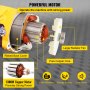 VEVOR Polipasto Eléctrico Cabrestante Eléctrico 230kg con Sistema de Tracción de Cable de 30m, Elevador Eléctrico Capacidad 507 lb/ 230 kg, Montacargas Eléctrico para Garage