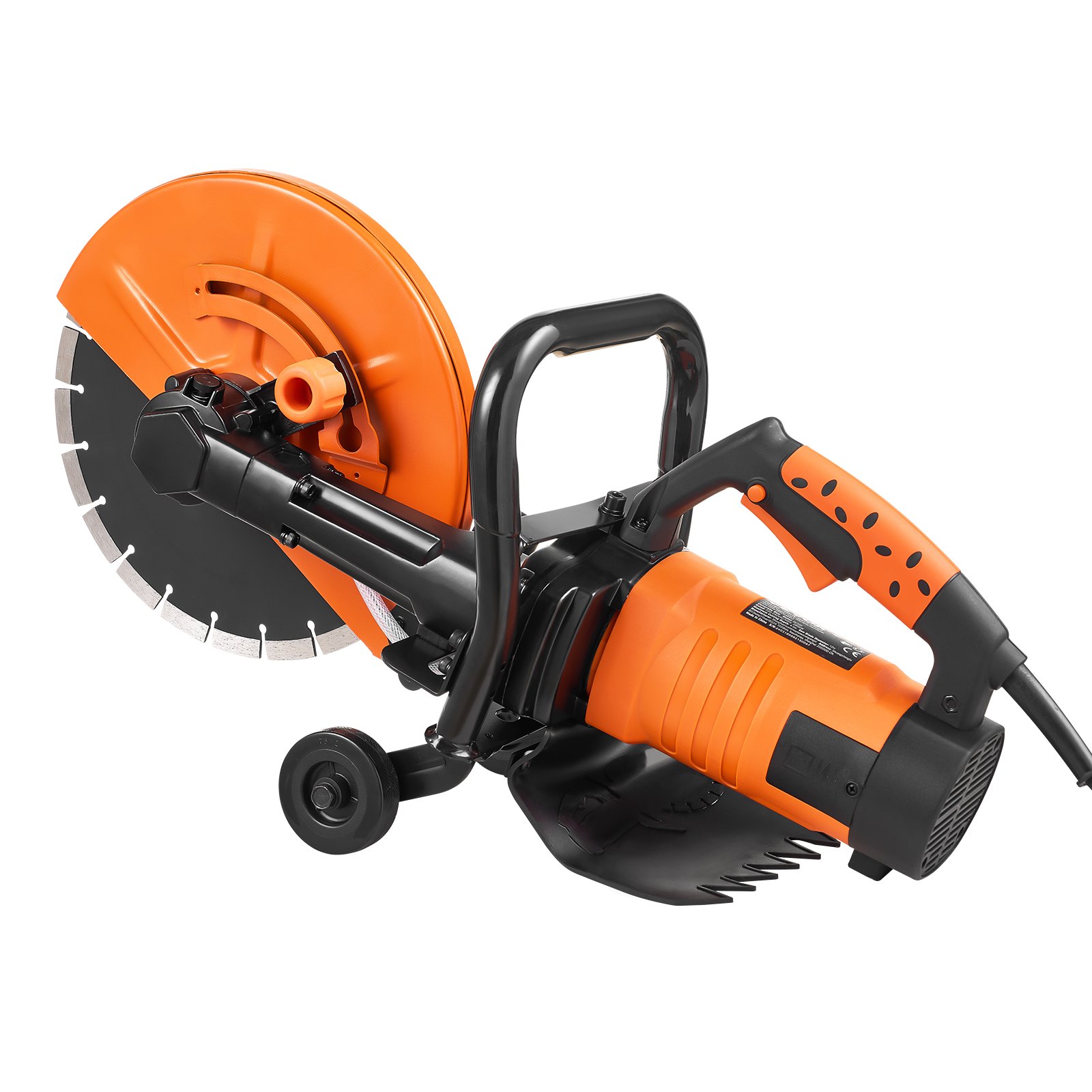 VEVOR Sierra Eléctrica para Hormigón 305mm 2800W Sierra Circular de Alta Potencia Profundidad de Corte de 114mm Sierra de Disco Húmeda/Seca con Tubería de Agua Bomba de Agua Hoja para Piedra Ladrillo