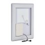 VEVOR Espejo de Tocador de Baño LED con Iluminación Frontal y Retroiluminada, con Memoria y Luces, con Temperatura Regulable de 3 Colores sin Niveles, 10-100%, Montado en la Pared, 600 x 800 x 26 mm
