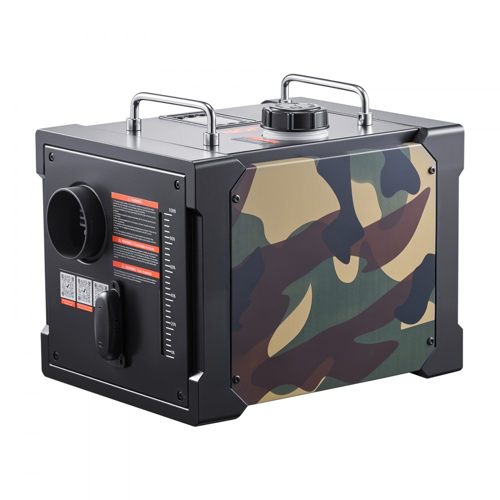 VEVOR Calentador Diésel de 5-8KW, Todo en Uno, Portátil, con Control por Aplicación Bluetooth, Mando a Distancia y Pantalla LCD, para Camiones, Furgonetas, Autocaravanas, Caravanas y Garajes, 7 L