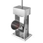 VEVOR Electric Sausage Stuffer, 25 LBS / 12 L Vertical Meat Stuffer, Stepless Speed Control and Foot Pedal, Stainless Steel Heavy Duty Sausage Filler with 4 Stuffing Tubes, for Commercial & Home Use