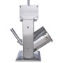 Embutidora eléctrica de salchichas VEVOR, embutidora vertical de carne de 12 L/25 LBS, motor de 200 W, control de velocidad continuo y pedal, fabricada en acero inoxidable 304 apto para uso alimentario, 5 tubos de embutido para uso doméstico y comercial