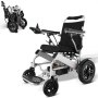 VEVOR Silla de Ruedas Eléctrica Plegable Potencia Motorizada 940 x 600 x 1170 mm