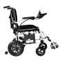 VEVOR Silla de Ruedas Eléctrica para Adultos Capacidad de 100 kg Plegable Ligera Motorizada Autonomía de 19,3 km Ajuste de 5 Velocidades Todoterreno Portátil para Personas Mayores, Discapacitadas