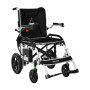 VEVOR Silla de Ruedas Eléctrica para Adultos Capacidad de 100 kg Plegable Ligera Motorizada Autonomía de 19,3 km Ajuste de 5 Velocidades Todoterreno Portátil para Personas Mayores, Discapacitadas