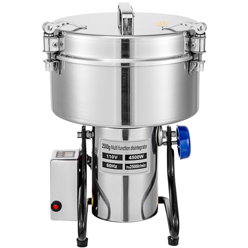Vevor 2,5 Kg 25000 R/min Molinillo Eléctrico Máquina Para Moler Granos Cereales