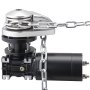 VEVOR Molinete de Ancla Eléctrico, 12 V CC, para Barco de 6 a 11 m, Tracción Máxima de 320 kg, 600 W, Compatible con Cadena de 6,35 mm o Cuerda de Nailon de 14 y 16 mm, Acero Inoxidable 316
