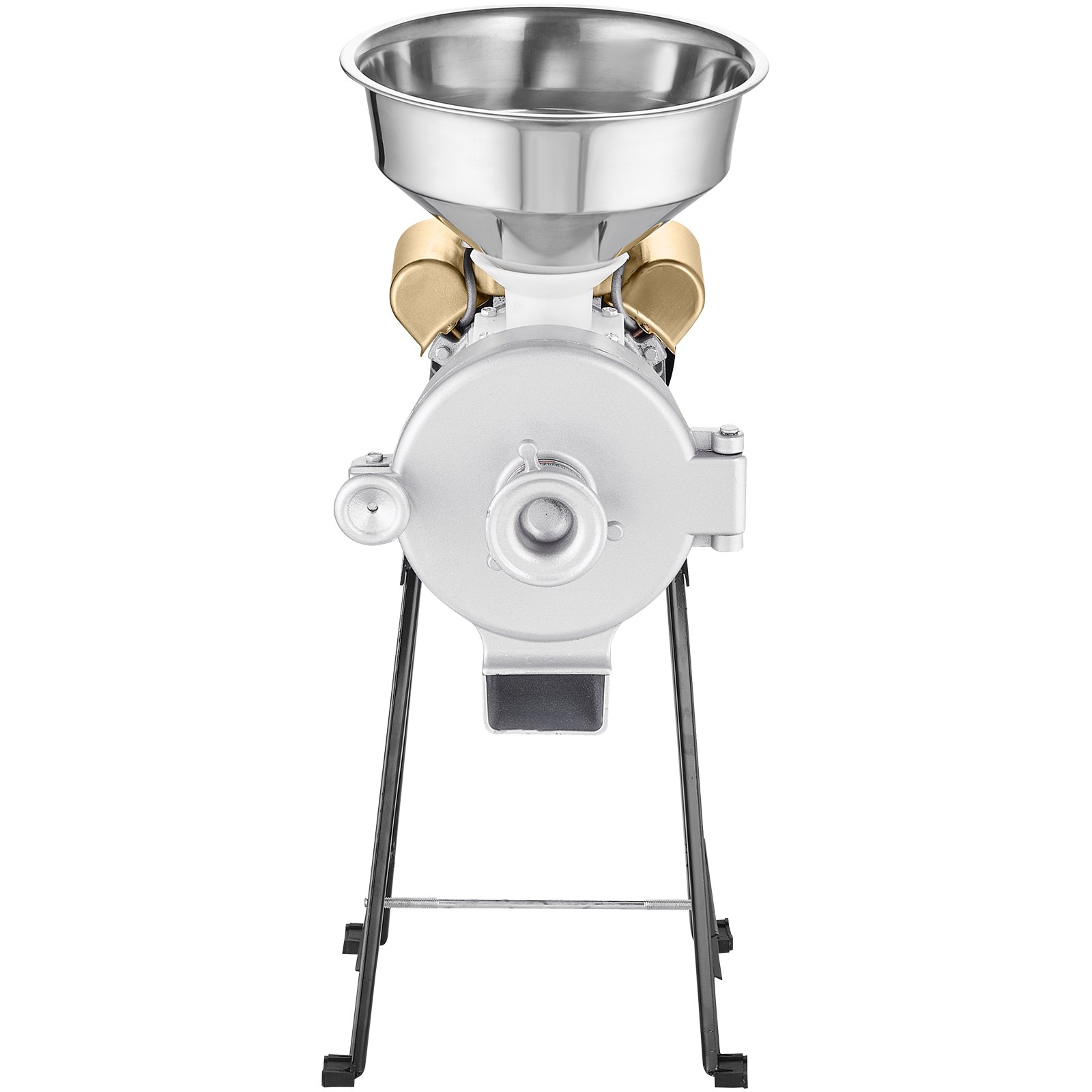 VEVOR Molinillo de Grano Eléctrico 3000 W Molinillo de Especias Comercial Molino de Harina Húmedo y Seco Espesor Ajustable Acero Inoxidable para Moler Cereales, Especias, Hierbas, Pimientos