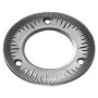 VEVOR 2PCS Grinding Sheets for Electric Grain Mill Grinder, Cast Iron Dry Grinding Discs, Replacement Grinding Plates Compatible with VEVOR HN-2200, HN-3000 Corn Spice Mill Grinder