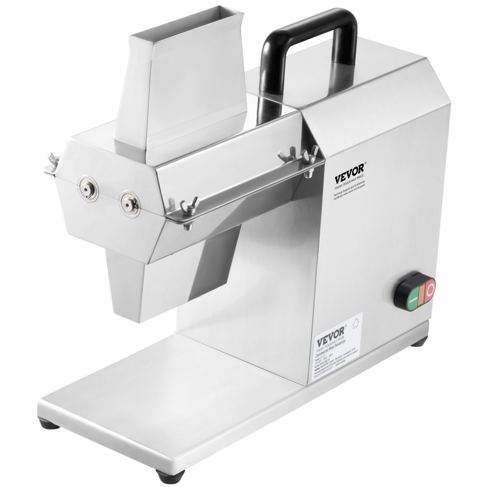 VEVOR Ablandador de Carne Eléctrico Comercial 450 W Máquina Ablandadora de Carne Acero Inoxidable 120 kg/h con 54 Cuchillas Herramienta para Ablandar Carne para Preparar Filete Pollo Cerdo