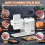 VEVOR 450W comercial eléctrico carne ablandador de carne herramienta de cocina de acero inoxidable