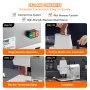 VEVOR 450W comercial eléctrico carne ablandador de carne herramienta de cocina de acero inoxidable