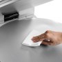 VEVOR Prensa Eléctrica de Masa para Pizza 18 pulgadas, Espesor Ajustable de 0-11 mm, Placa de Prensado de Aluminio Fundido, Temperatura Máxima 240°C, Base Antideslizante, para Panadería, Restaurante