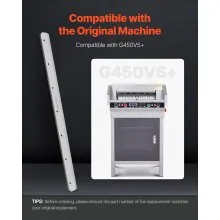 VEVOR Cuchilla de Corte de Papel de 503 x 43 x 6 mm para Cortadora G450VS+