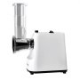 VEVOR Rallador de Queso Eléctrico 5 en 1, ABS, Cortador de Ensaladas de 200 W, con 5 Accesorios, Cuchillas de Acero Inoxidable para Verduras y Queso, Corte Rápido, 240 x 125 x 270 mm, Blanco