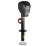 VEVOR Gato Eléctrico para Remolque con Conector de 2 vías, Función de Memoria, Manivela Manual y Cubierta Resistente a la Intemperie, Carga de 1588 kg Elevación de 240 - 760 mm, para Remolques